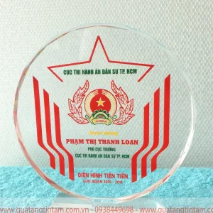 Biểu trưng pha lê (QTTT_PL012)