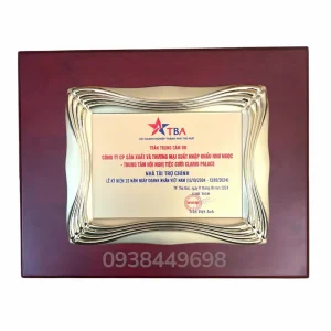 Bảng vinh danh - Mẫu 25
