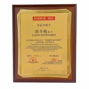 Bảng vinh danh – Mẫu 40