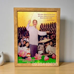 Tranh Bác Hồ - Mẫu 04