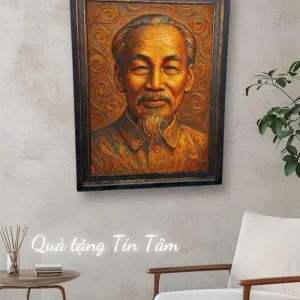 Tranh Bác Hồ - Mẫu 01