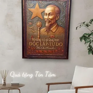 Tranh Bác Hồ - Mẫu 03