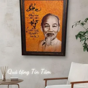 Tranh Bác Hồ - Mẫu 02